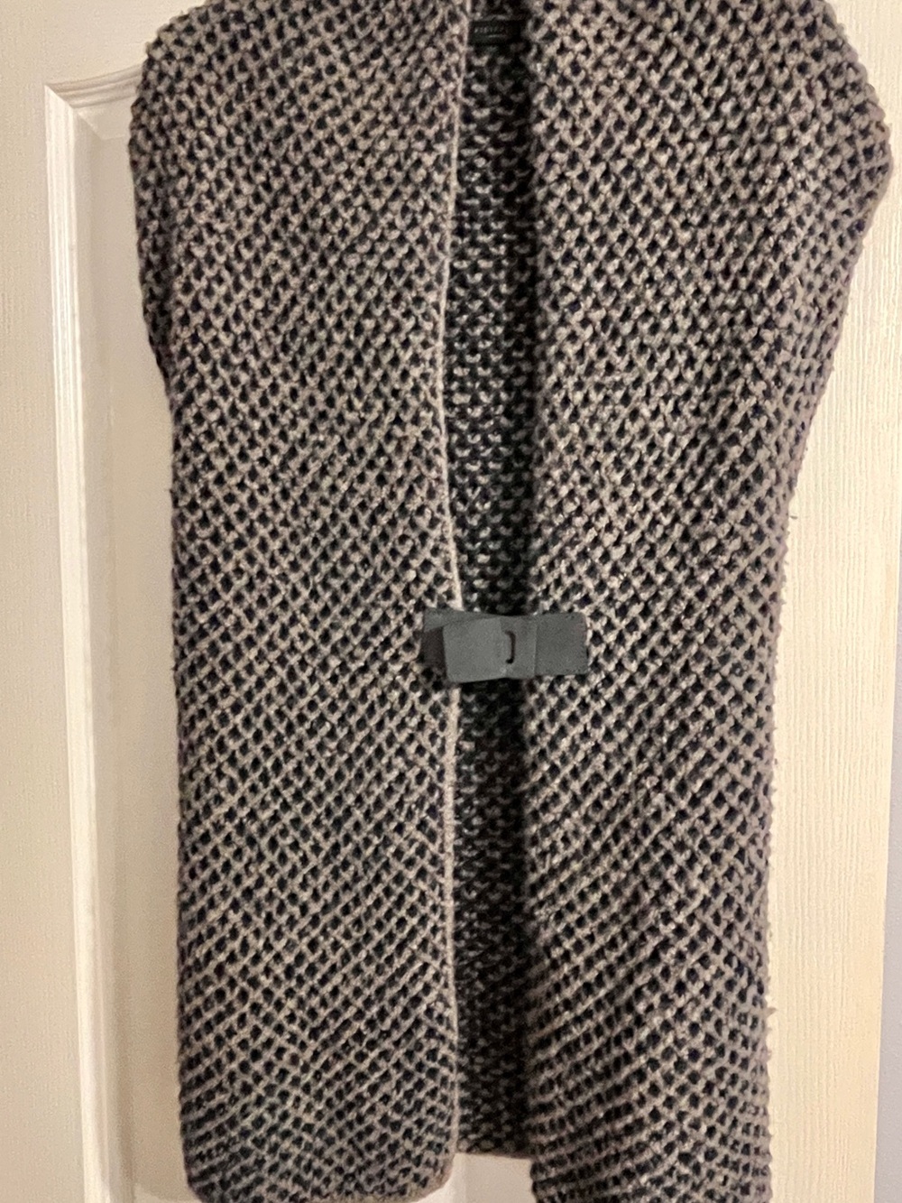 Fabiana Filippi Honeycomb Boucle Knit Cardigan Vest Alpaca Merino XXS Italy